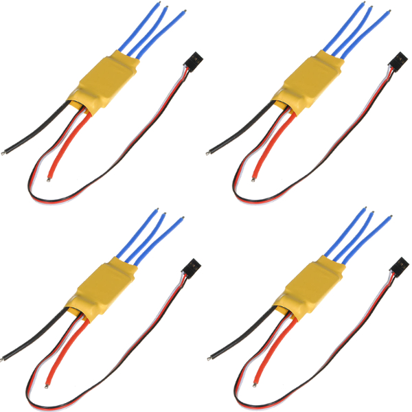 4X-XXD-HW30A-30A-Buumlrstenloser-Motor-ESC-fuumlr-Flugzeug-Quadcopter-961966-1